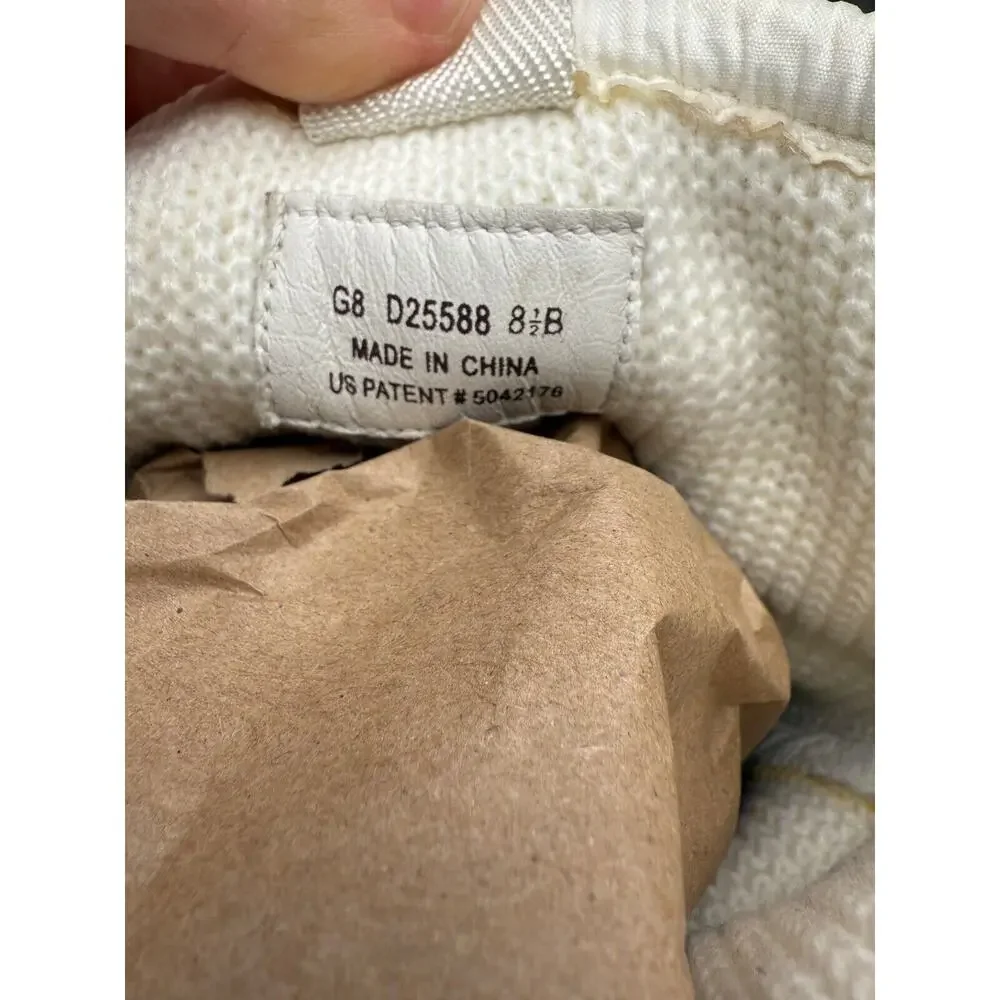 Cole Haan Alexa Ivory Leather White Puffy Waterproof Boots NikeAir Womens 8.5